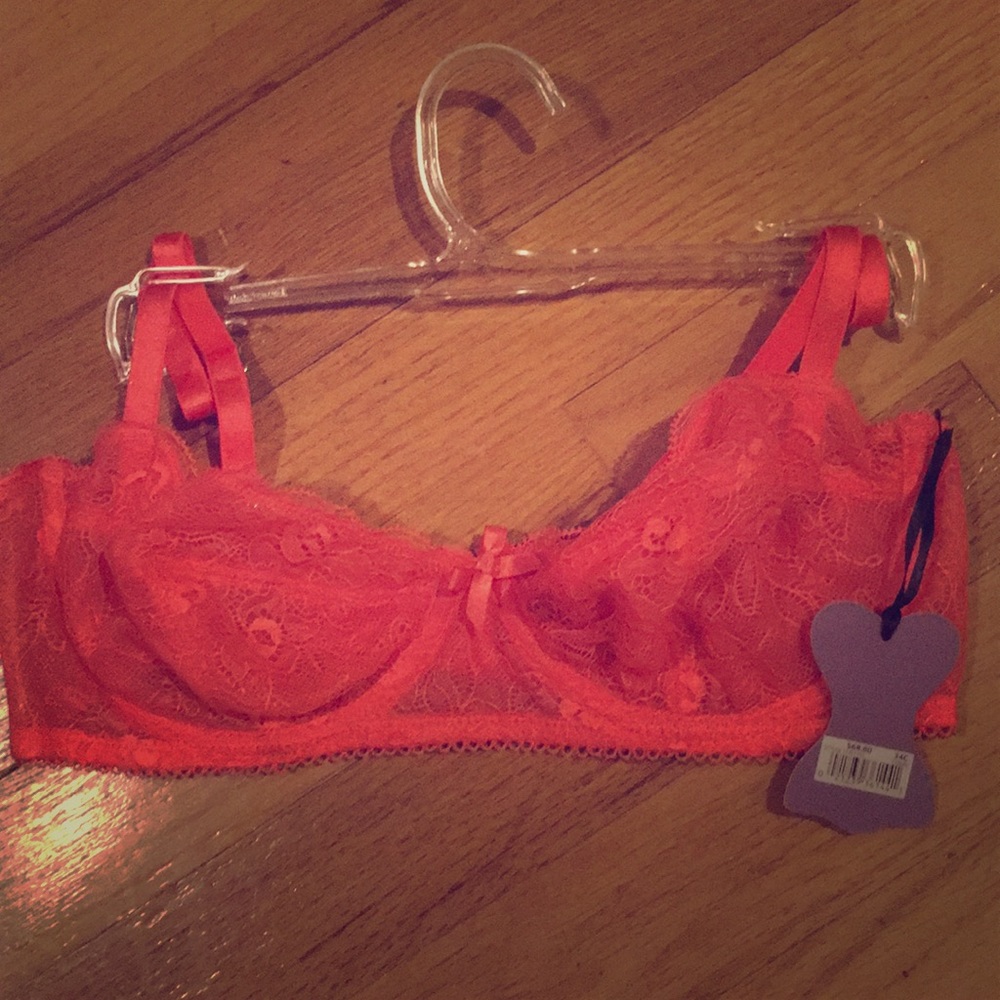 TraLaLa Pink Bra 34C Brand New W/ Tags